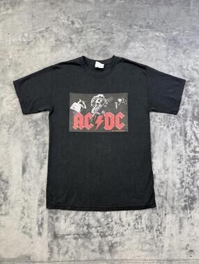 Hanes Heavyweight AC/DC  Graphic Rock Band T-Shirt